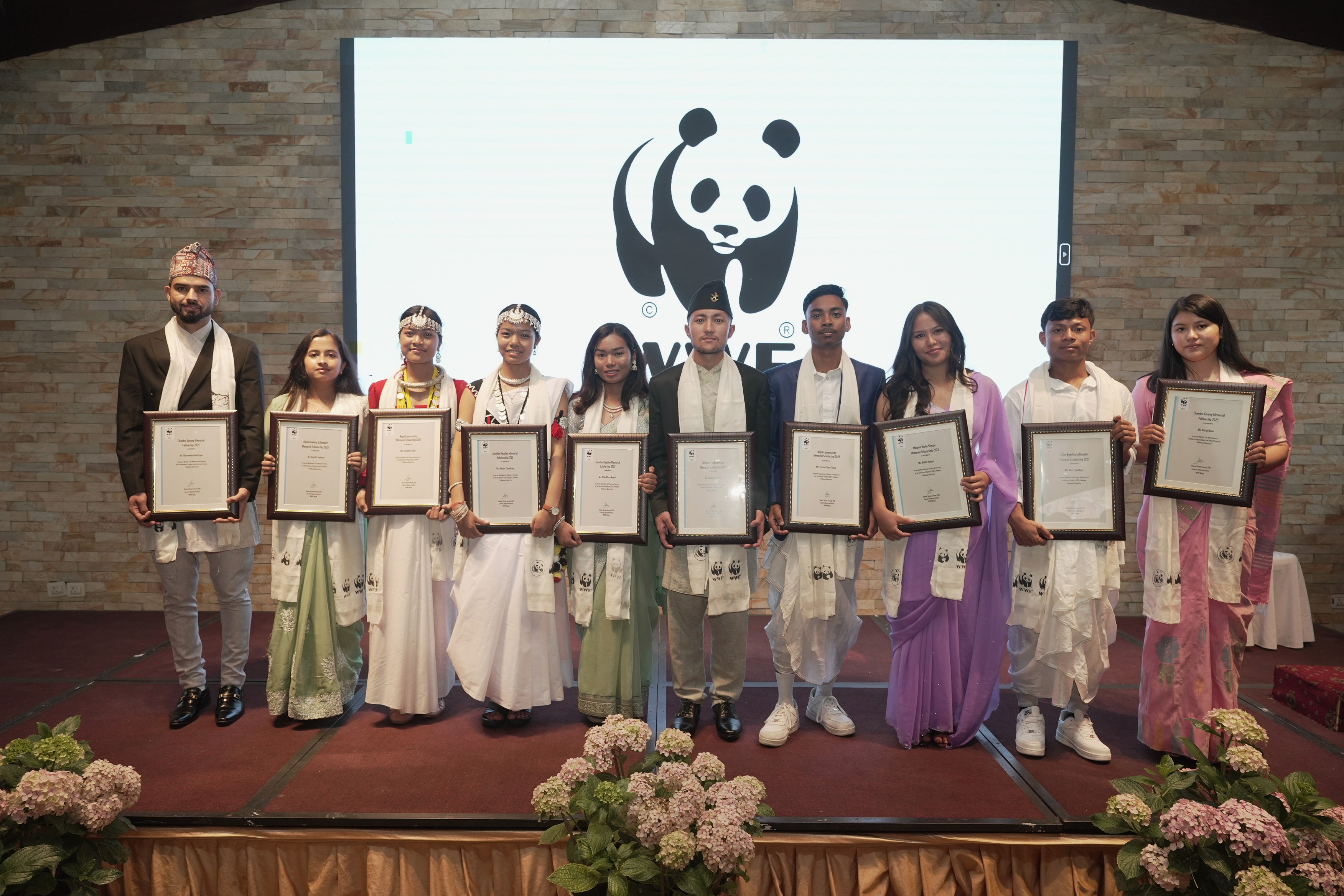WWF Nepal marked 33 years with conservation awards, scholarships, and new strategic plan